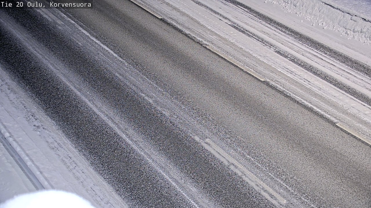 Kelikamerat Kuva Tie 20 Oulu Korvensuora, Oulu, Pohjois-Pohjanmaa