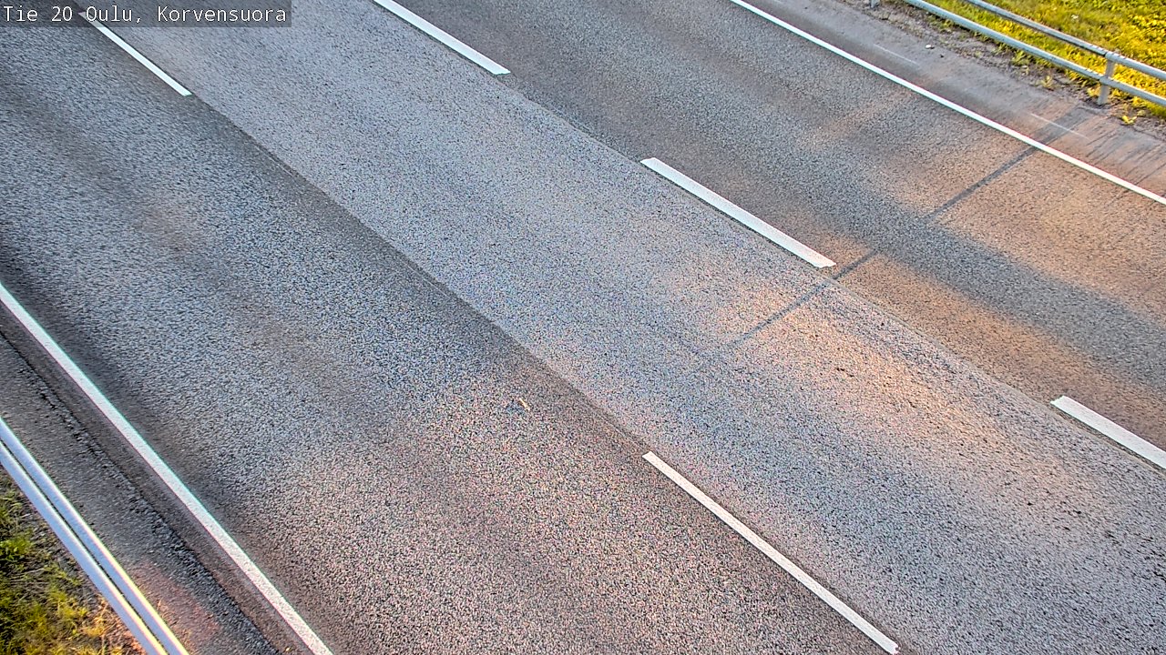 Kelikamerat Kuva Tie 20 Oulu Korvensuora, Oulu, Pohjois-Pohjanmaa
