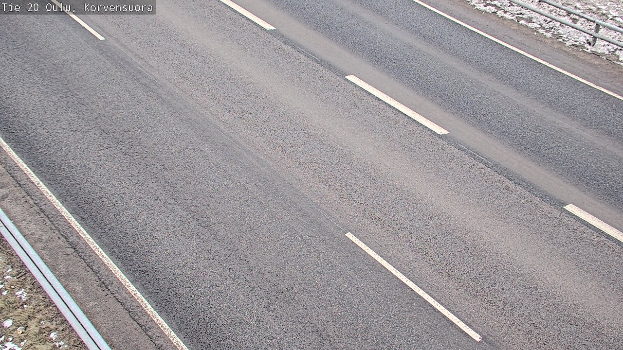 Kelikamerat Kuva Tie 20 Oulu Korvensuora, Oulu, Pohjois-Pohjanmaa