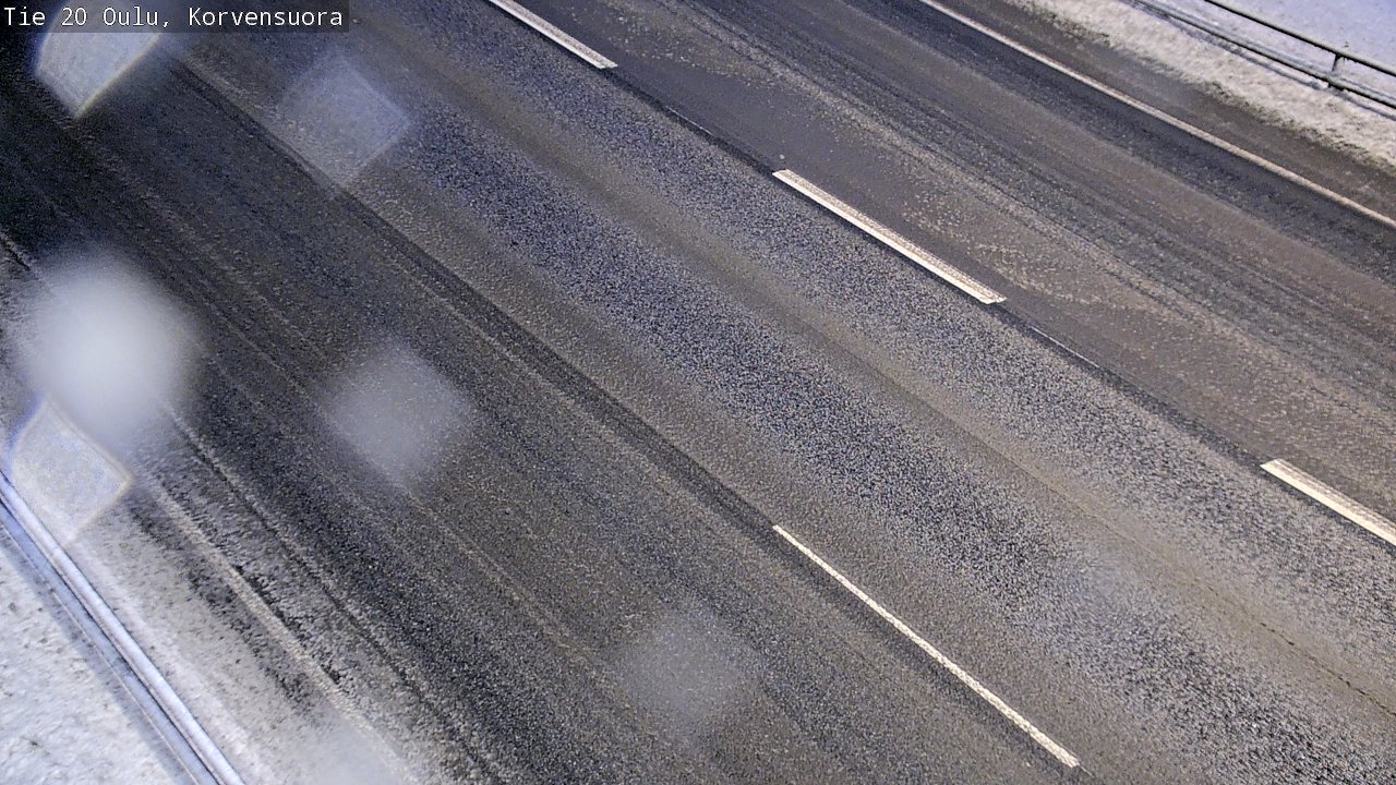Weather Camera Image Väg 20 Uleåborg Korvensuora, Oulu, Pohjois-Pohjanmaa