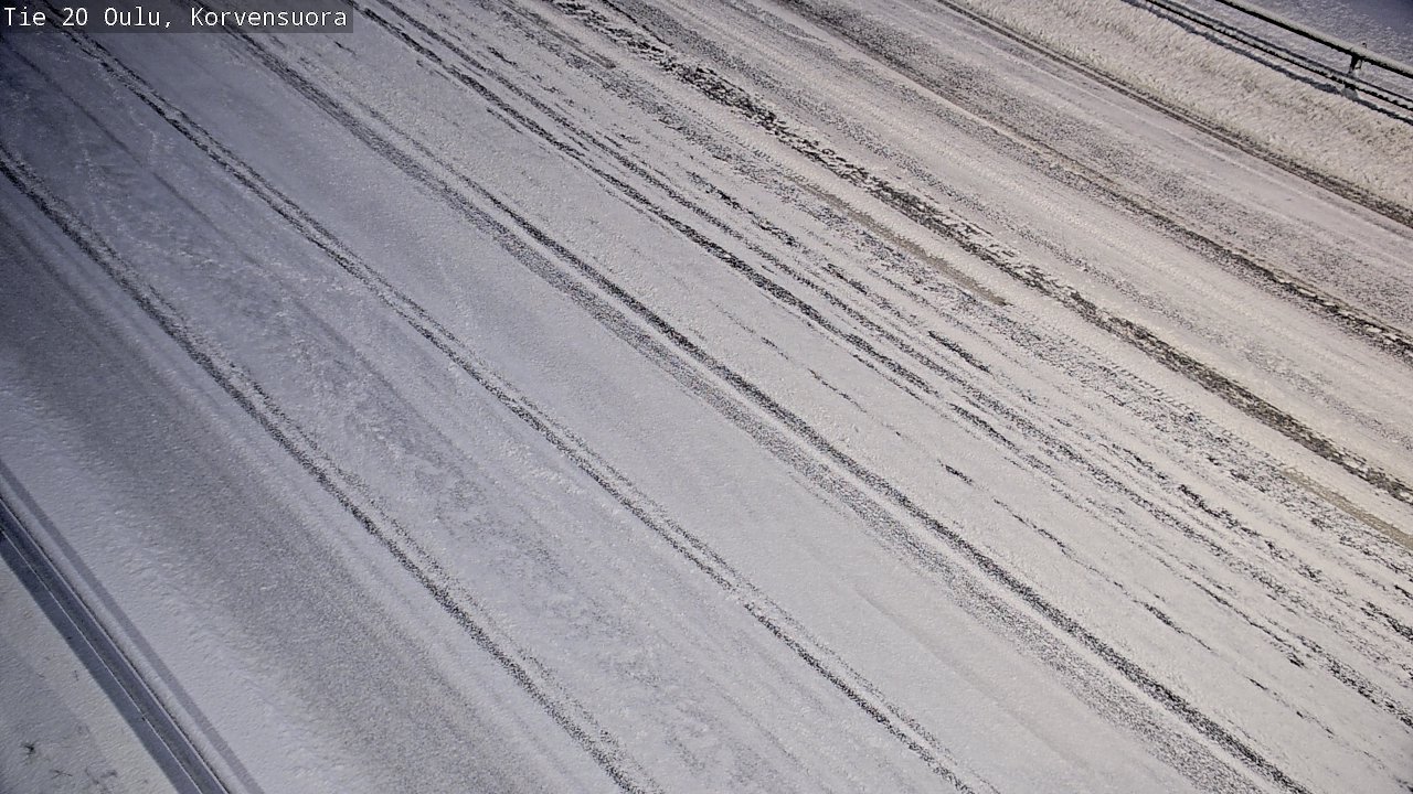 Kelikamerat Kuva Tie 20 Oulu Korvensuora, Oulu, Pohjois-Pohjanmaa