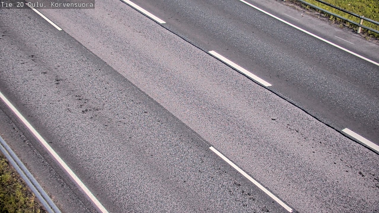 Kelikamerat Kuva Tie 20 Oulu Korvensuora, Oulu, Pohjois-Pohjanmaa