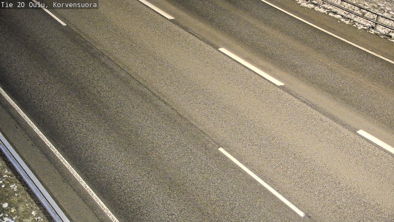 Kelikamerat Kuva Tie 20 Oulu Korvensuora, Oulu, Pohjois-Pohjanmaa