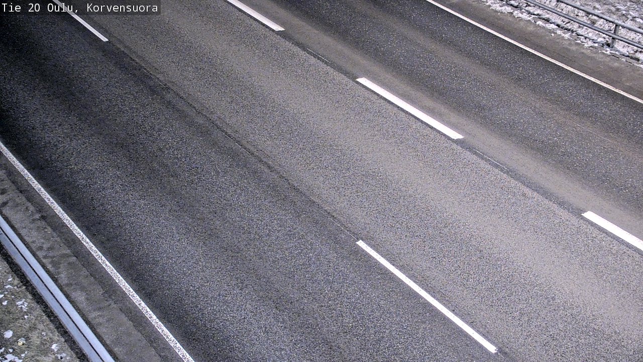 Kelikamerat Kuva Tie 20 Oulu Korvensuora, Oulu, Pohjois-Pohjanmaa