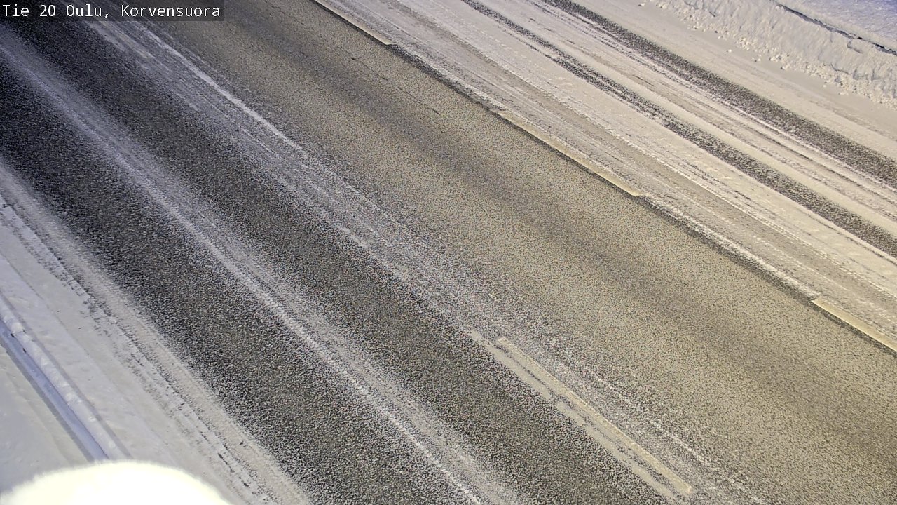 Kelikamerat Kuva Tie 20 Oulu Korvensuora, Oulu, Pohjois-Pohjanmaa