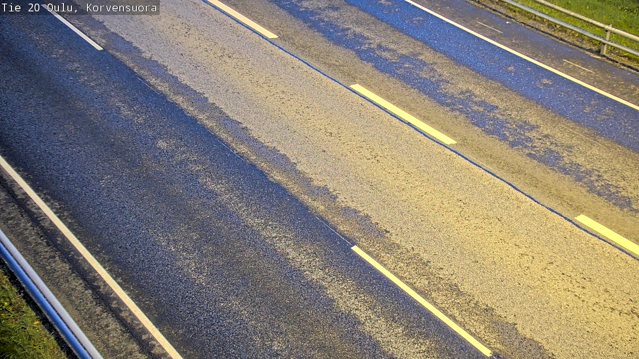 Kelikamerat Kuva Tie 20 Oulu Korvensuora, Oulu, Pohjois-Pohjanmaa