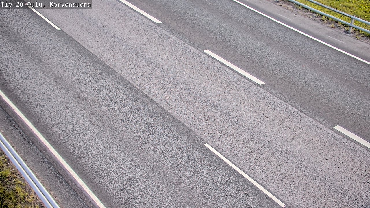Kelikamerat Kuva Tie 20 Oulu Korvensuora, Oulu, Pohjois-Pohjanmaa