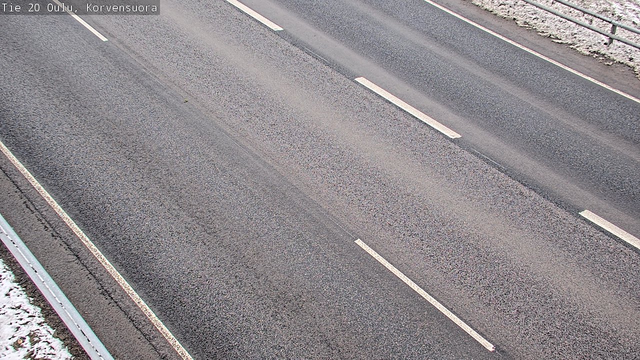 Kelikamerat Kuva Tie 20 Oulu Korvensuora, Oulu, Pohjois-Pohjanmaa