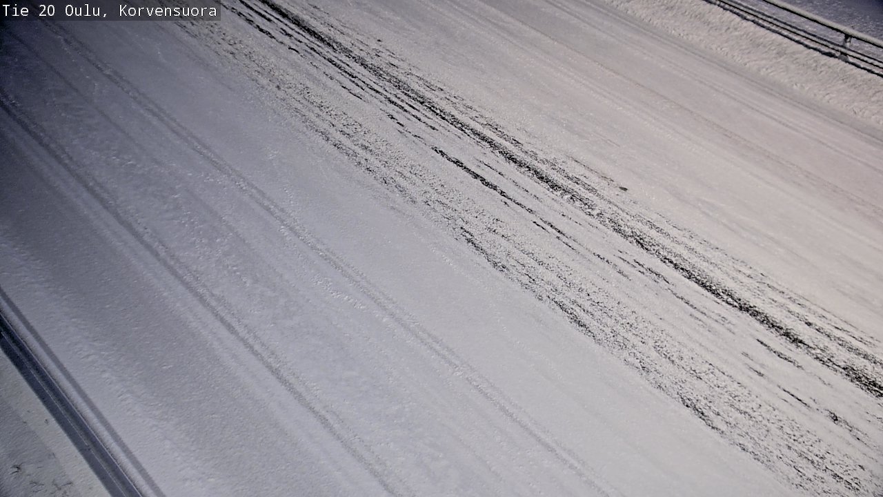 Kelikamerat Kuva Tie 20 Oulu Korvensuora, Oulu, Pohjois-Pohjanmaa