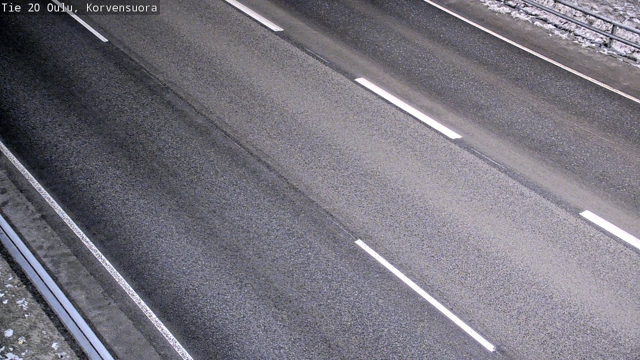 Kelikamerat Kuva Tie 20 Oulu Korvensuora, Oulu, Pohjois-Pohjanmaa
