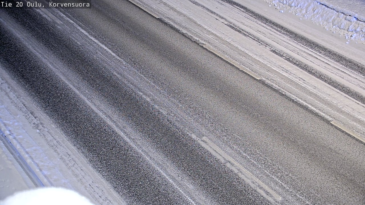 Kelikamerat Kuva Tie 20 Oulu Korvensuora, Oulu, Pohjois-Pohjanmaa