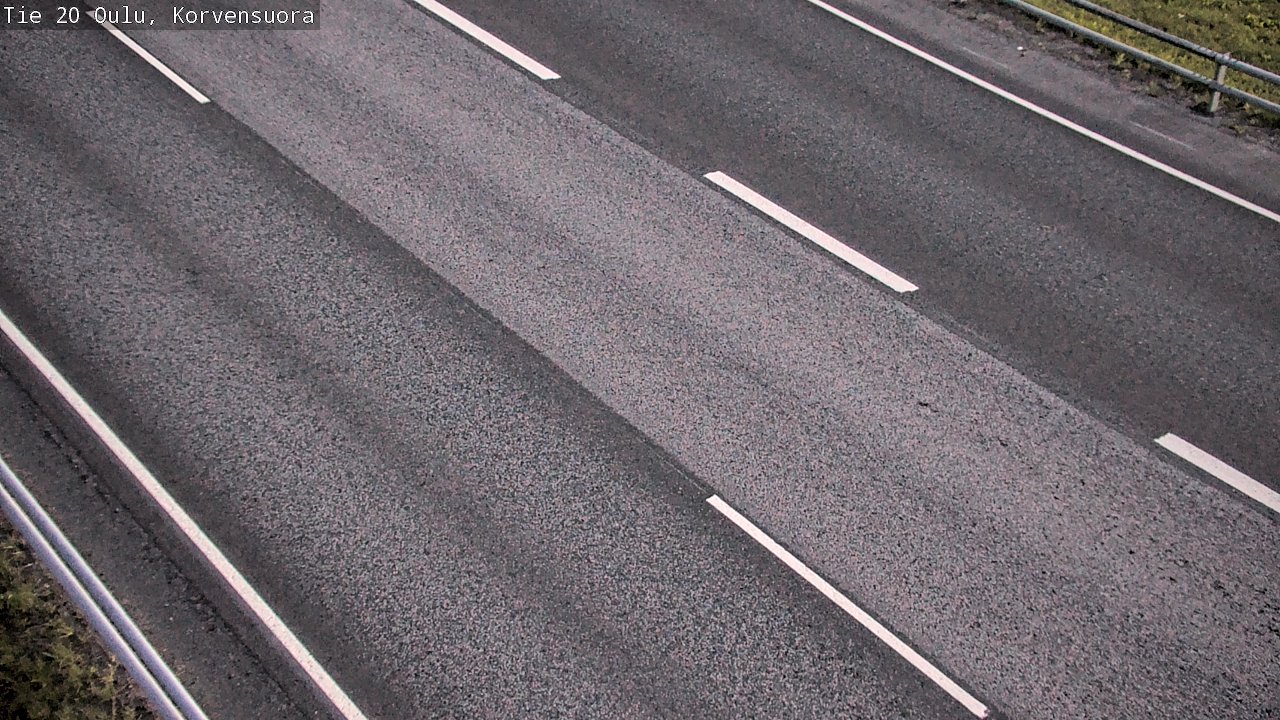 Kelikamerat Kuva Tie 20 Oulu Korvensuora, Oulu, Pohjois-Pohjanmaa