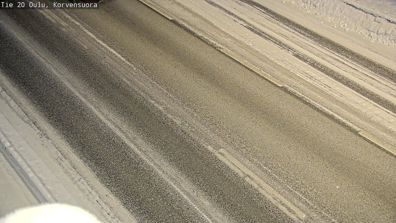 Kelikamerat Kuva Tie 20 Oulu Korvensuora, Oulu, Pohjois-Pohjanmaa