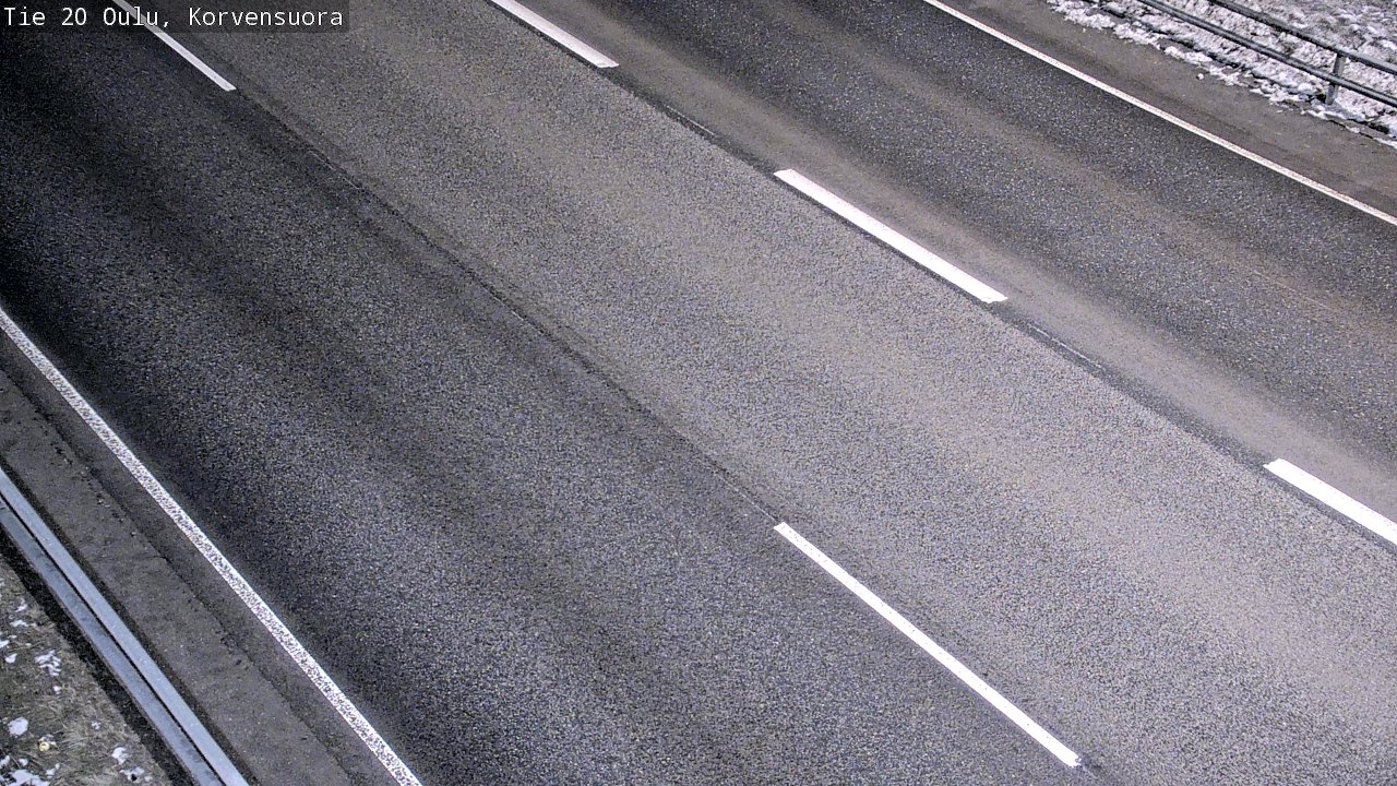 Kelikamerat Kuva Tie 20 Oulu Korvensuora, Oulu, Pohjois-Pohjanmaa