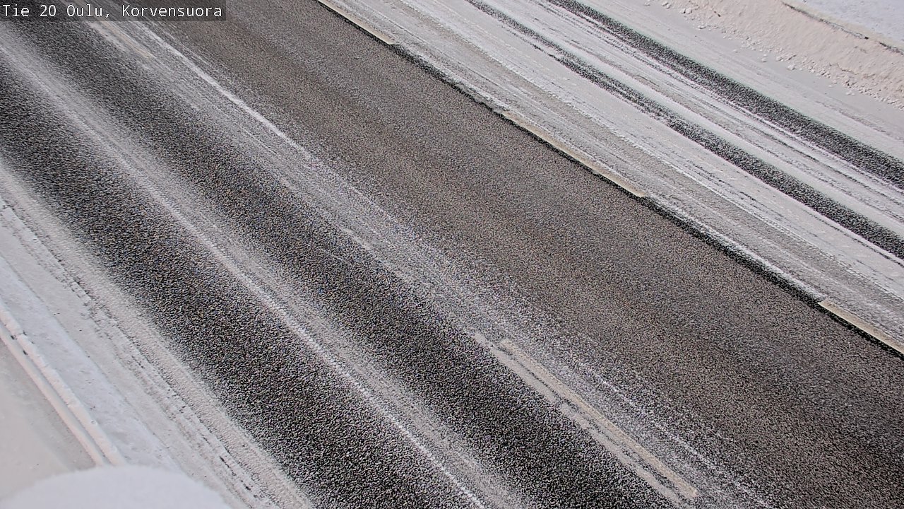 Kelikamerat Kuva Tie 20 Oulu Korvensuora, Oulu, Pohjois-Pohjanmaa