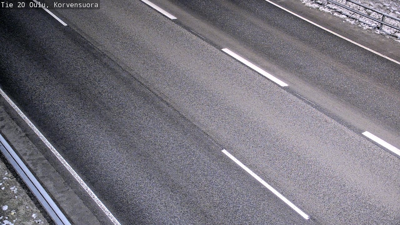 Kelikamerat Kuva Tie 20 Oulu Korvensuora, Oulu, Pohjois-Pohjanmaa