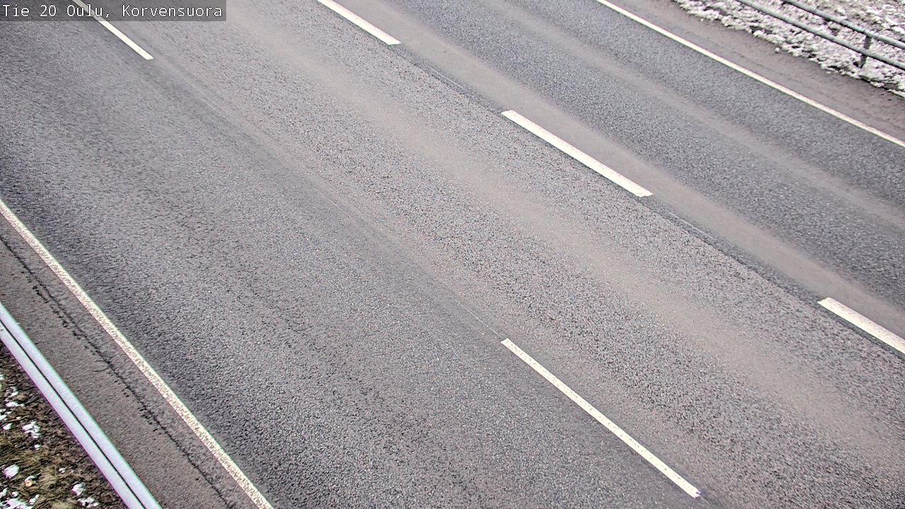 Kelikamerat Kuva Tie 20 Oulu Korvensuora, Oulu, Pohjois-Pohjanmaa