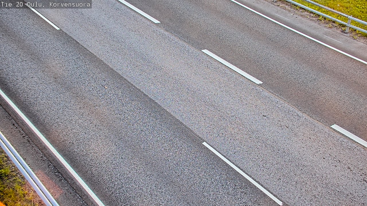 Kelikamerat Kuva Tie 20 Oulu Korvensuora, Oulu, Pohjois-Pohjanmaa