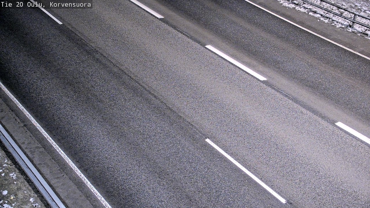 Kelikamerat Kuva Tie 20 Oulu Korvensuora, Oulu, Pohjois-Pohjanmaa