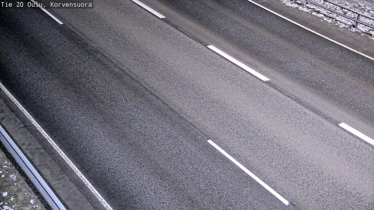 Kelikamerat Kuva Tie 20 Oulu Korvensuora, Oulu, Pohjois-Pohjanmaa