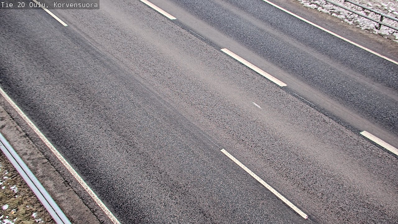 Kelikamerat Kuva Tie 20 Oulu Korvensuora, Oulu, Pohjois-Pohjanmaa