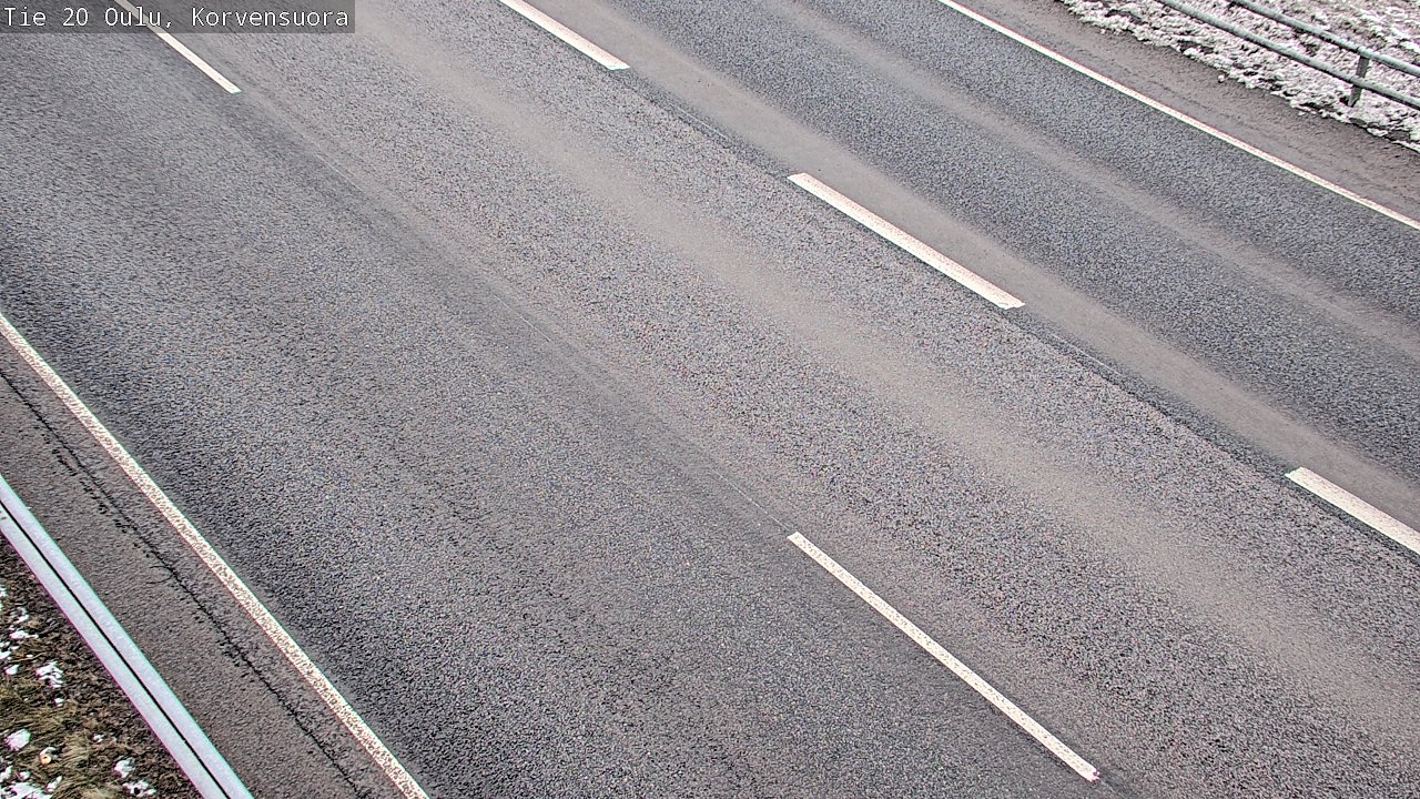 Kelikamerat Kuva Tie 20 Oulu Korvensuora, Oulu, Pohjois-Pohjanmaa