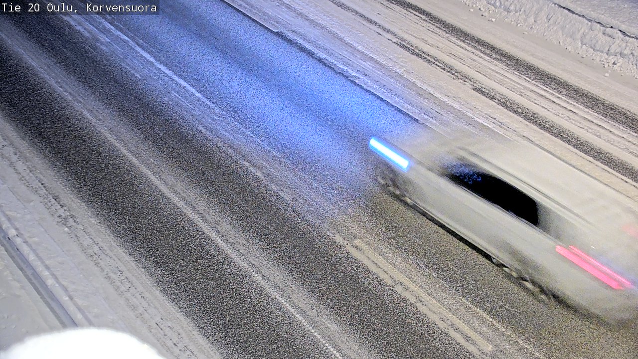 Kelikamerat Kuva Tie 20 Oulu Korvensuora, Oulu, Pohjois-Pohjanmaa