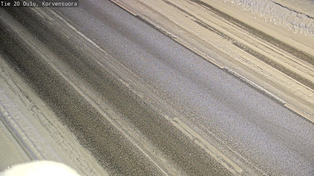 Kelikamerat Kuva Tie 20 Oulu Korvensuora, Oulu, Pohjois-Pohjanmaa