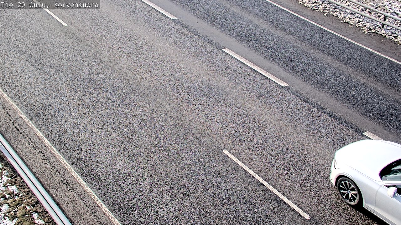 Kelikamerat Kuva Tie 20 Oulu Korvensuora, Oulu, Pohjois-Pohjanmaa
