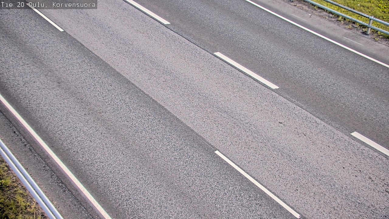 Kelikamerat Kuva Tie 20 Oulu Korvensuora, Oulu, Pohjois-Pohjanmaa