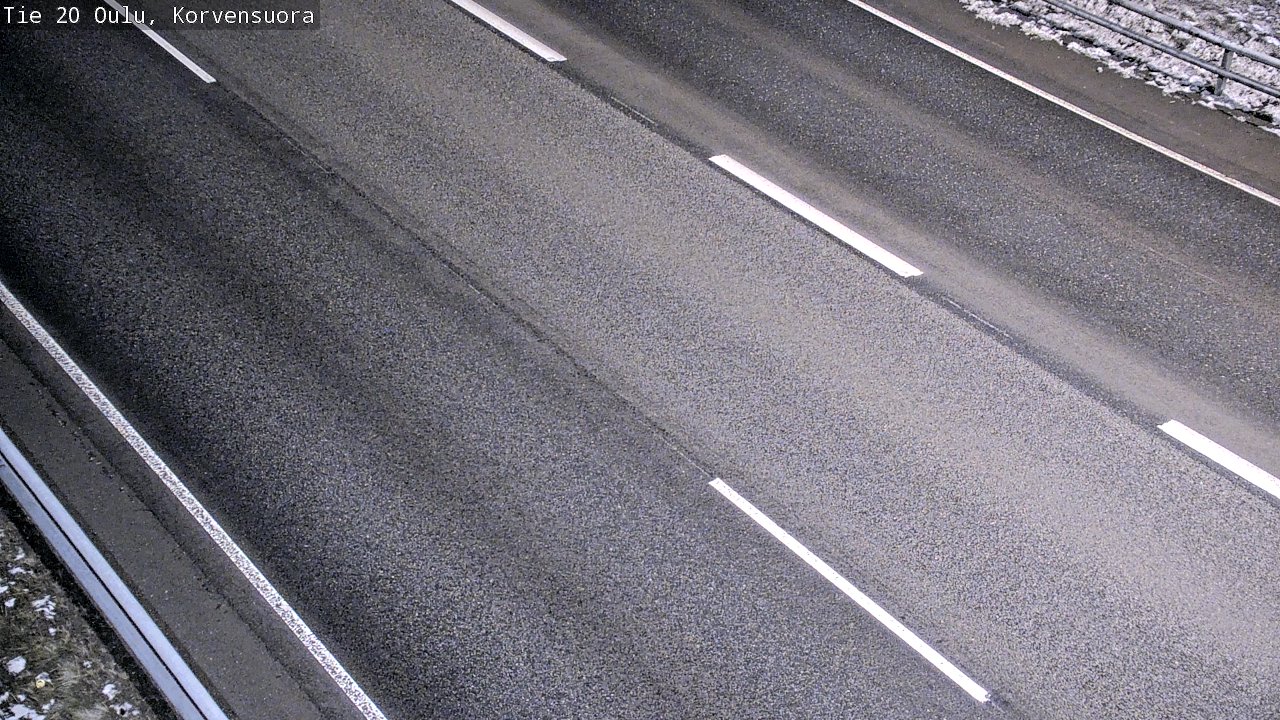 Kelikamerat Kuva Tie 20 Oulu Korvensuora, Oulu, Pohjois-Pohjanmaa