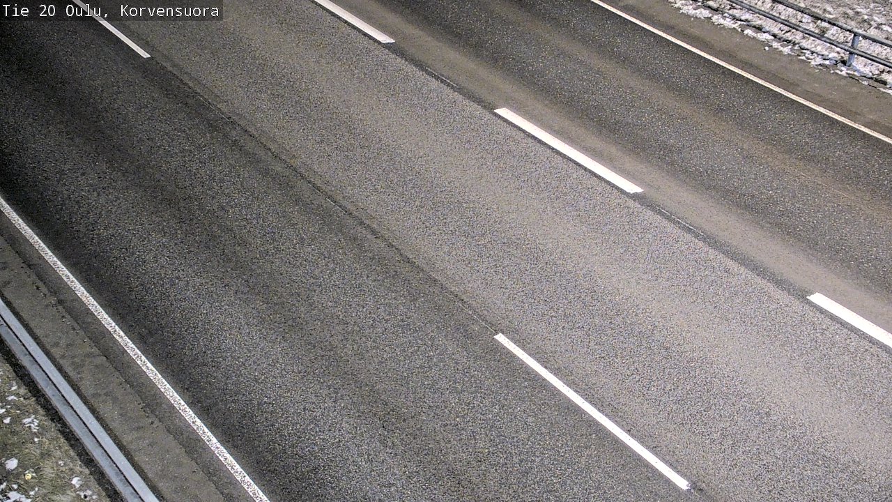 Kelikamerat Kuva Tie 20 Oulu Korvensuora, Oulu, Pohjois-Pohjanmaa