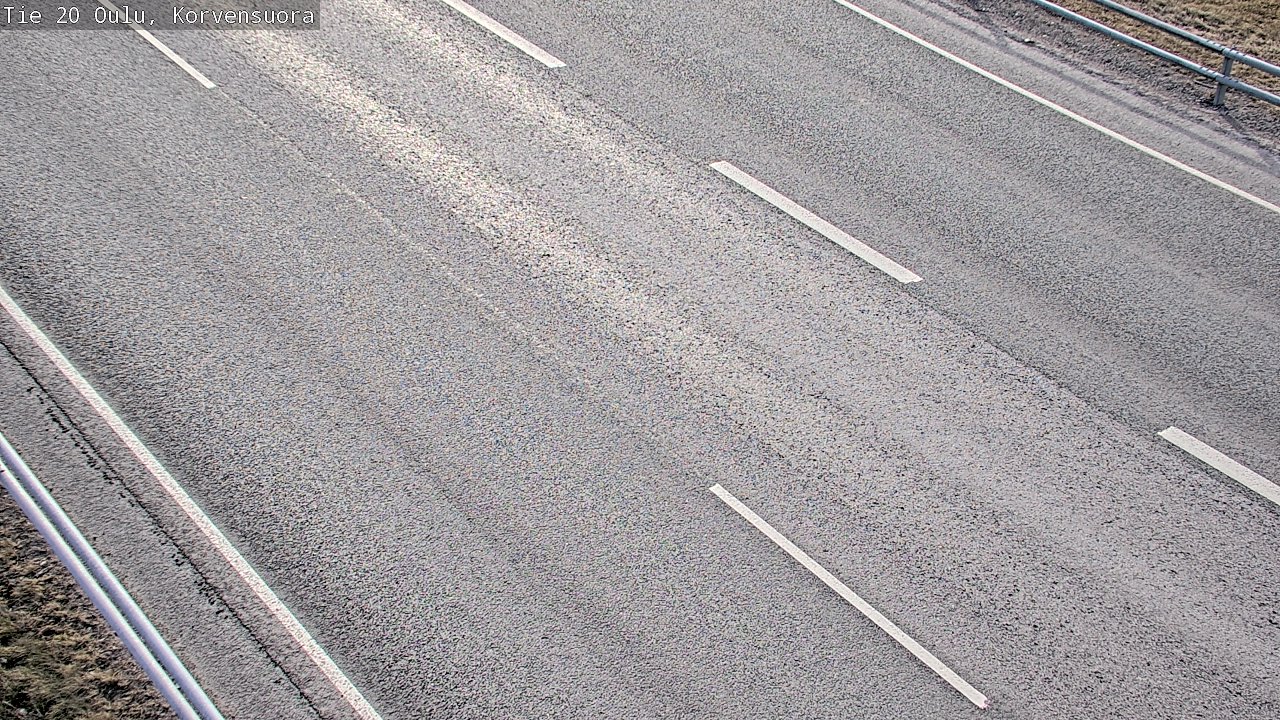 Weather Camera Image Road 20 Oulu Korvensuora, Oulu, Pohjois-Pohjanmaa