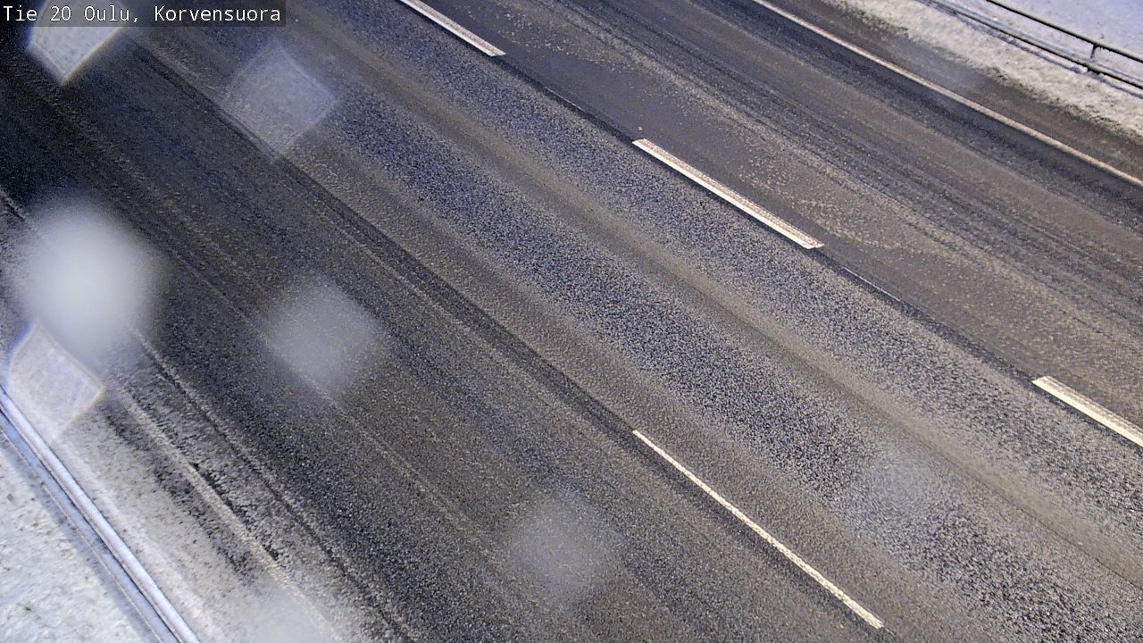 Weather Camera Image Väg 20 Uleåborg Korvensuora, Oulu, Pohjois-Pohjanmaa