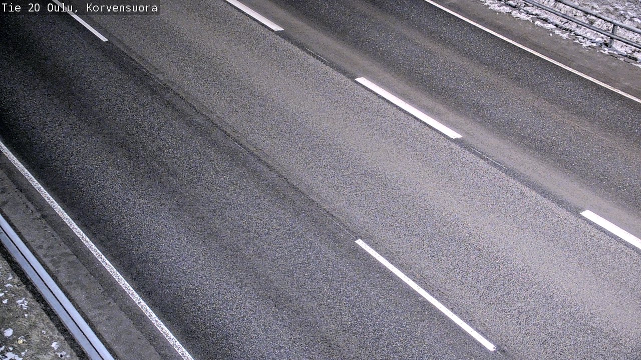 Kelikamerat Kuva Tie 20 Oulu Korvensuora, Oulu, Pohjois-Pohjanmaa