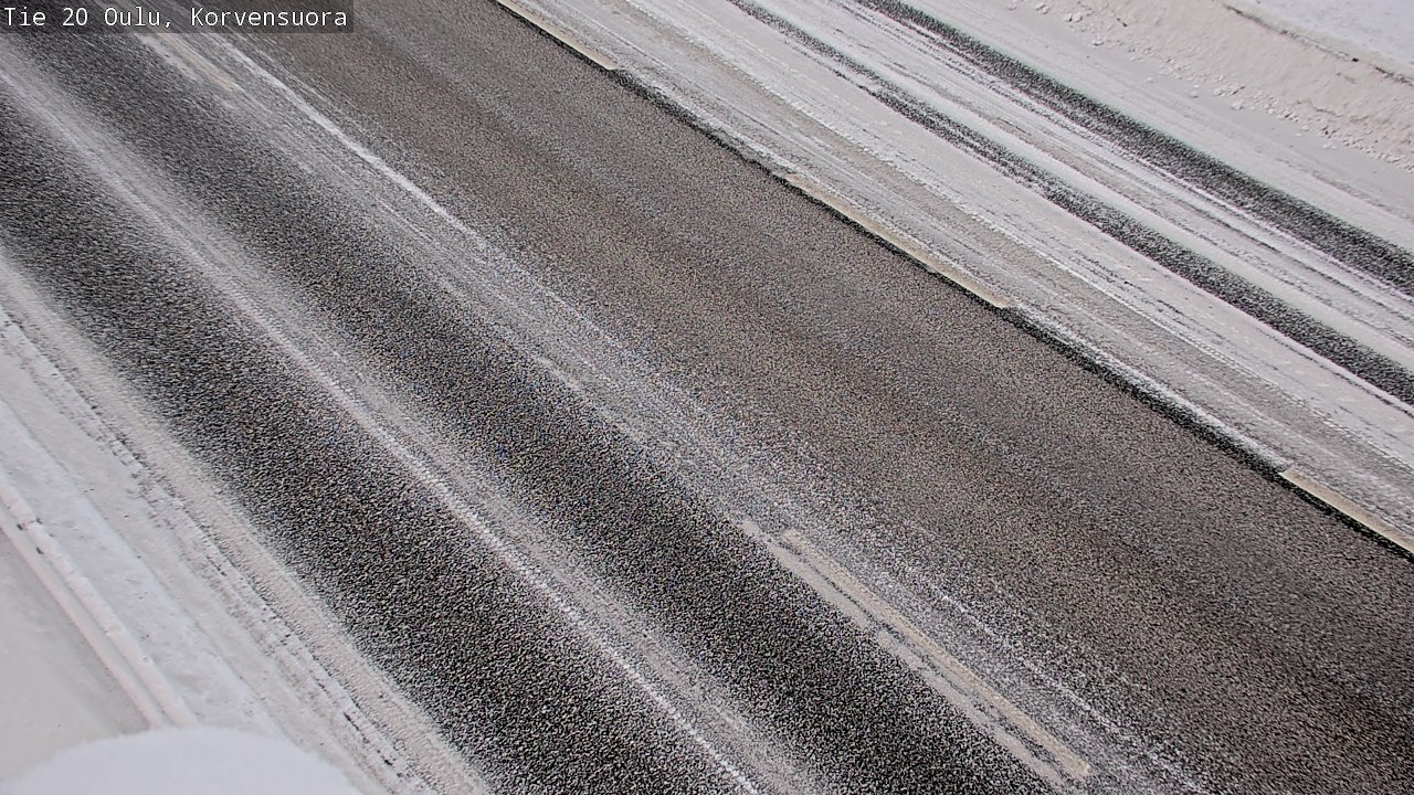 Kelikamerat Kuva Tie 20 Oulu Korvensuora, Oulu, Pohjois-Pohjanmaa