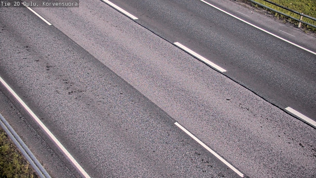 Kelikamerat Kuva Tie 20 Oulu Korvensuora, Oulu, Pohjois-Pohjanmaa