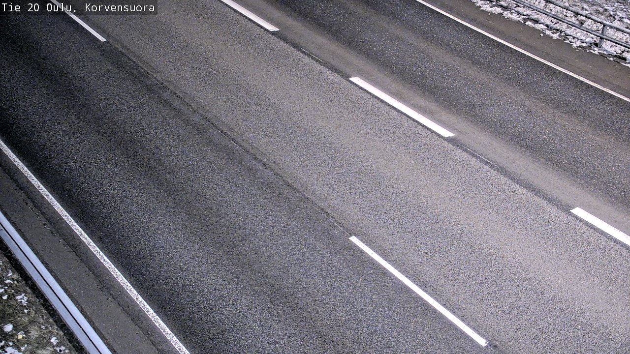 Kelikamerat Kuva Tie 20 Oulu Korvensuora, Oulu, Pohjois-Pohjanmaa