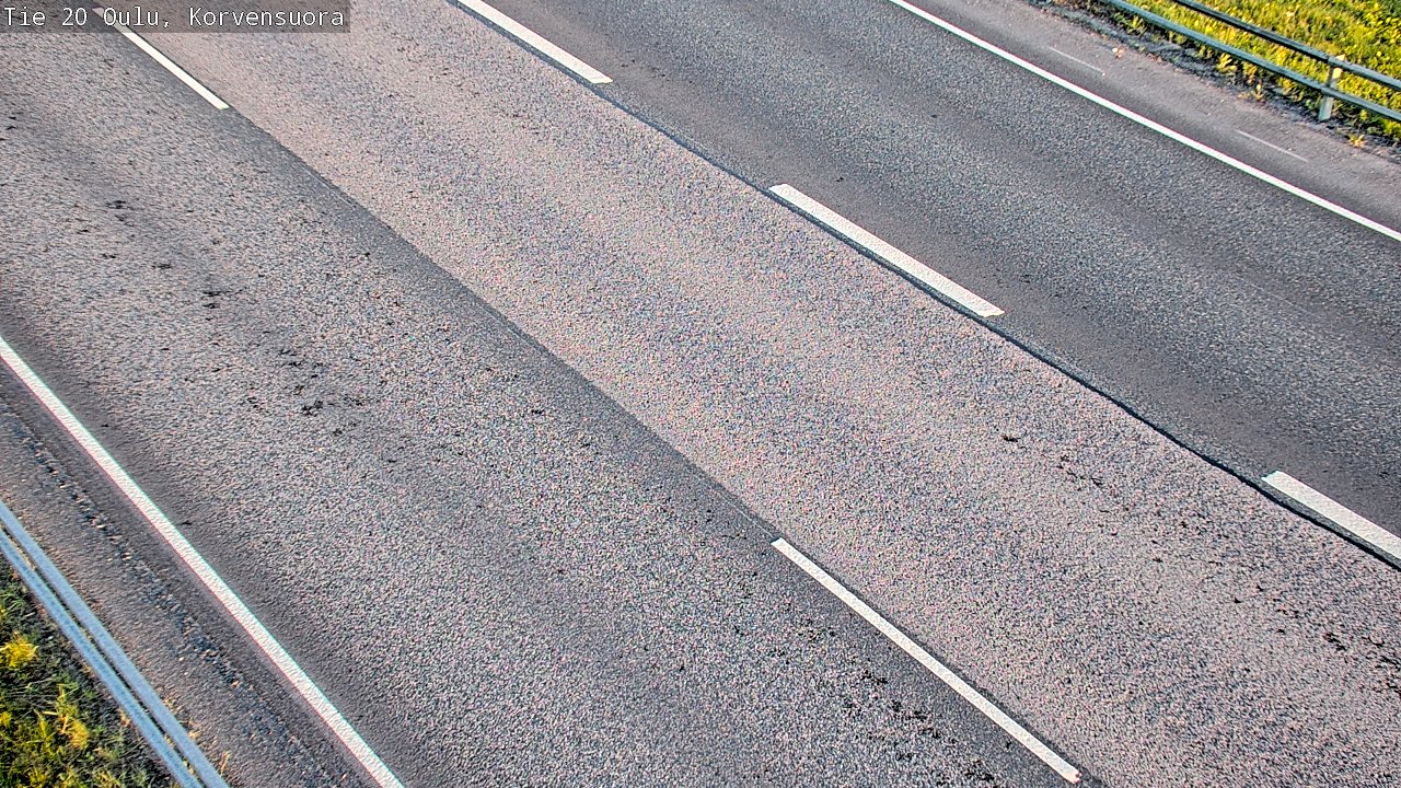 Kelikamerat Kuva Tie 20 Oulu Korvensuora, Oulu, Pohjois-Pohjanmaa