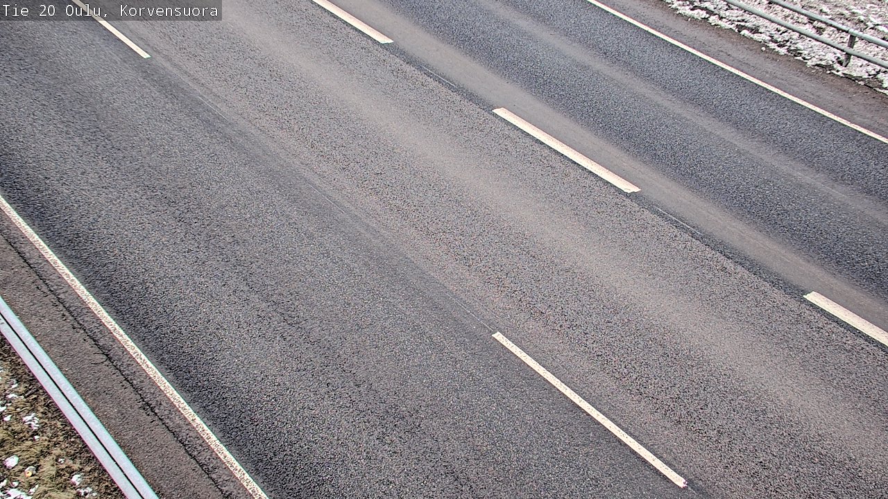 Kelikamerat Kuva Tie 20 Oulu Korvensuora, Oulu, Pohjois-Pohjanmaa