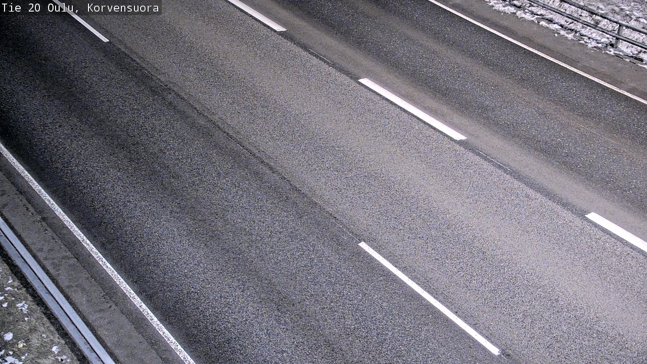 Kelikamerat Kuva Tie 20 Oulu Korvensuora, Oulu, Pohjois-Pohjanmaa