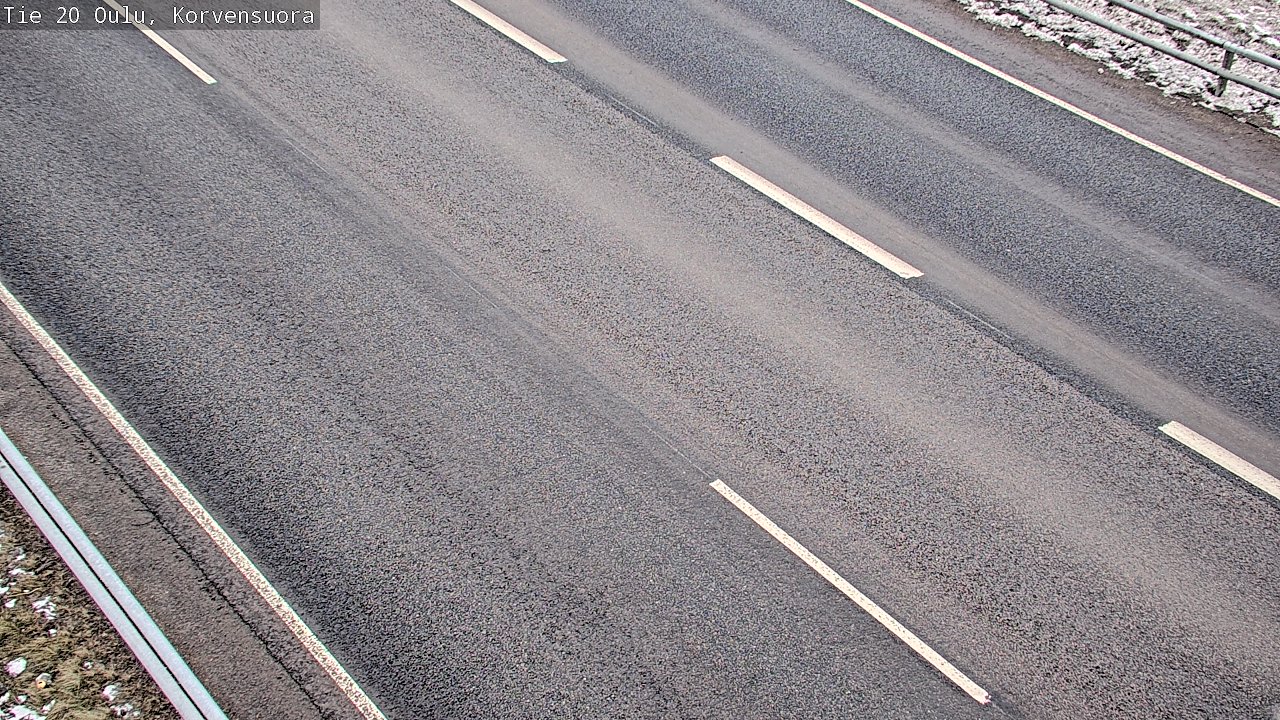 Kelikamerat Kuva Tie 20 Oulu Korvensuora, Oulu, Pohjois-Pohjanmaa