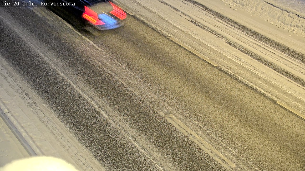 Kelikamerat Kuva Tie 20 Oulu Korvensuora, Oulu, Pohjois-Pohjanmaa