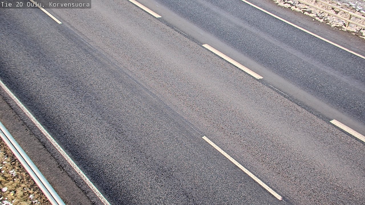 Kelikamerat Kuva Tie 20 Oulu Korvensuora, Oulu, Pohjois-Pohjanmaa