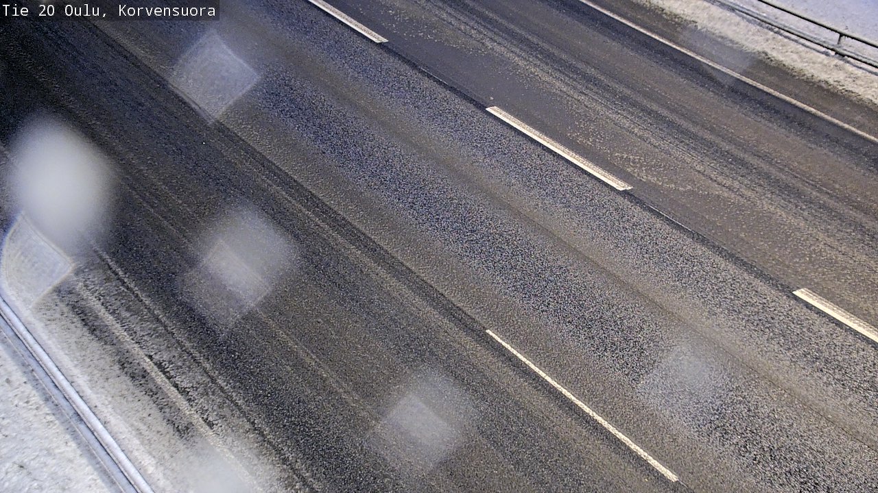 Weather Camera Image Väg 20 Uleåborg Korvensuora, Oulu, Pohjois-Pohjanmaa