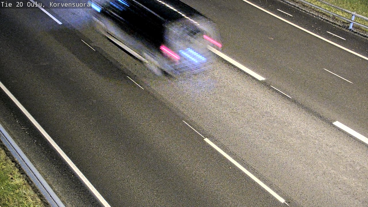 Kelikamerat Kuva Tie 20 Oulu Korvensuora, Oulu, Pohjois-Pohjanmaa