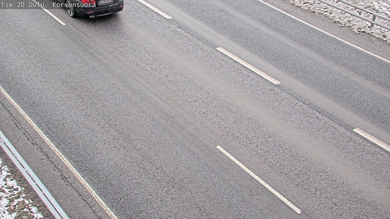 Kelikamerat Kuva Tie 20 Oulu Korvensuora, Oulu, Pohjois-Pohjanmaa