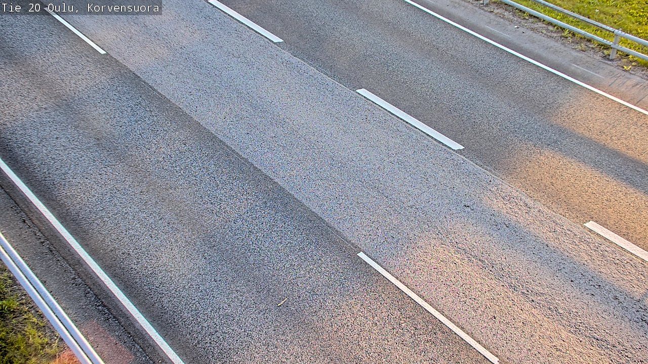 Kelikamerat Kuva Tie 20 Oulu Korvensuora, Oulu, Pohjois-Pohjanmaa