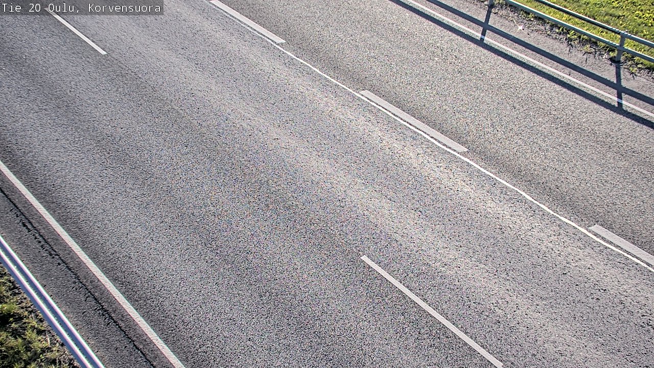 Kelikamerat Kuva Tie 20 Oulu Korvensuora, Oulu, Pohjois-Pohjanmaa