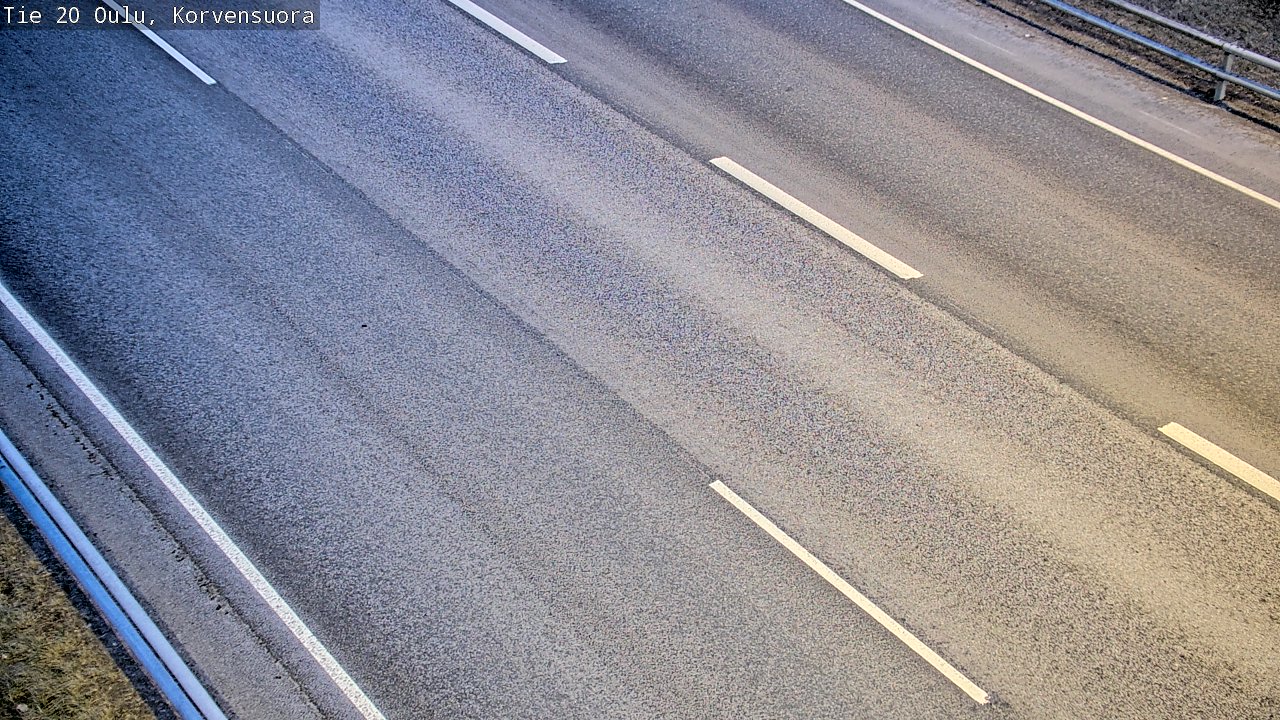 Kelikamerat Kuva Tie 20 Oulu Korvensuora, Oulu, Pohjois-Pohjanmaa